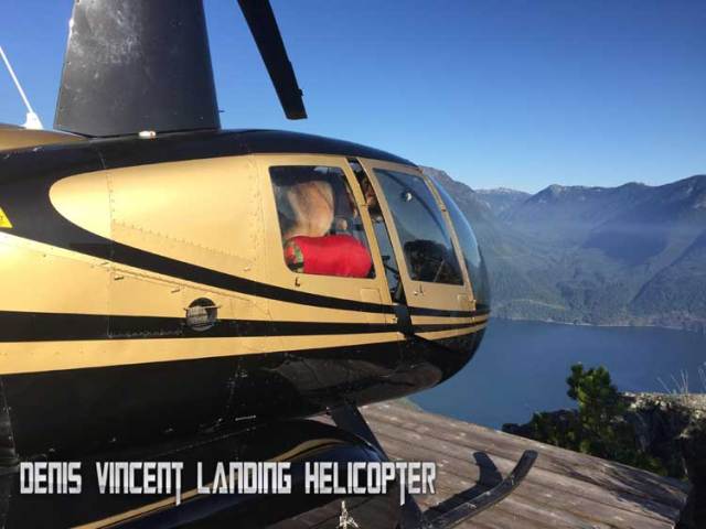 Denis Vincent Helicopter